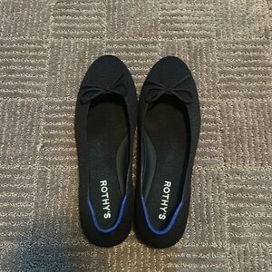 Rothy’s Ballet black Flats - BARELY WORN - Size 7.5